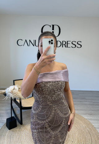 Taupe/Rosa